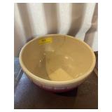 Early 1900s salt glazed raspberry cream mixing