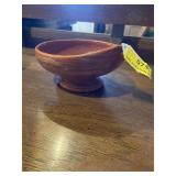 McCoy pottery, orange yellow harmony planter