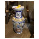 Chinese Famille rose porcelain floor vase, 19