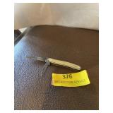 Vintage pocket knife 2 inch long blade two and