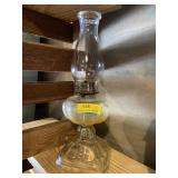 Glass oil lamp