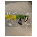 Vintage Lee Sands butterfly wings inlay stones