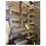 Gen Path industrial floating metal lamp, vintage