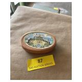 1940s antique miniature  floating candles in