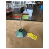 Antique metal receipt  spike