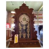 Antique William L Gilbert mantle clock ornate