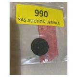 10Reichspfenning coin. Nazi  Germany, minted 1933