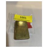 Vintage solid brass zippo lighter 1932
