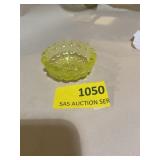 Vaseline open salt cellar  vintage