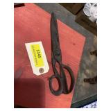 Mid-century  ï¿½Pokerï¿½  industrial scissors about