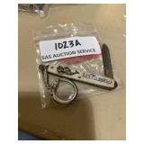 Souvenir lose Louisiana pocket watch / keychain