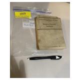 1930s first aid manual from the United States