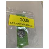 1991 $.25 Netherlands coin