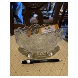 Anne Hutte 24% lead Crystal candy dish