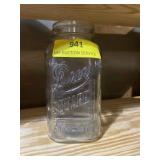 Drey Mason Square glass quart bottle
