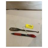 Antique sterling button hook