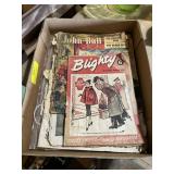 Collection of magazines from the early to mid