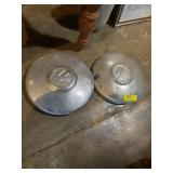 Vintage Volkswagen hub cabs