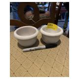 Vintage Frankoma porcelain cup/bowl