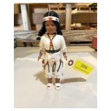 Vintage Native American Indian girl doll..   7