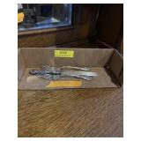 Vintage sterling silver Butler knife, and two