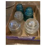 Glass insulators Hemingray