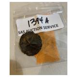 Vintage Texas state seal pin seal established