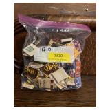Matchbook collection. Gallon bag