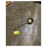 Brass serving ladle antique