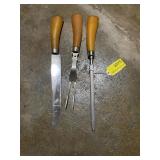 1960s kitchen set with bake light handles