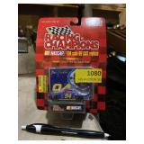 NASCAR diecast collector car with display stand