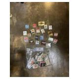 Vintage advertising matchbooks