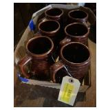 MarCrest stoneware, large mug. Six count.