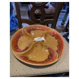 Mid-century Santa Anita Ware. harvest gold and