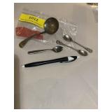 Collection of spoons.. sugar spoon, souvenir,