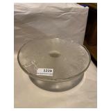 1950s ï¿½Harpsï¿½.  cake plate about 5 inches tall 10