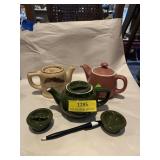 Vintage small tea pots