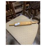 Wood rolling pin 16 inches long