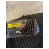 Vintage square head nails, 5 inch