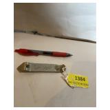 Pearl beer ï¿½itï¿½s lighter ï¿½. can/bottle opener