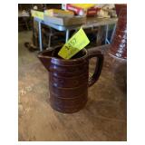 MarCrest 4 inch pitcher/creamer . Daisy and dots