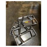 US military mess hall divided food trays .. four