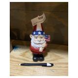 Patriotic 7 inch gnome