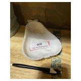 Vintage Hazel  Atlas  milk glass pear shaped