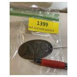 Alabama volunteer corps. Badge. Civil War.Third