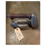 Early 1900s gasoline sad iron