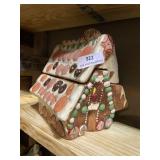 Vintage hand painted ceramic gingerbread cookie