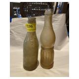 Vintage soda bottles, Palestine, TexasCrown and