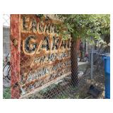 6 x 8 heavy, metal sign