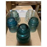 Glass insulators Hemingray